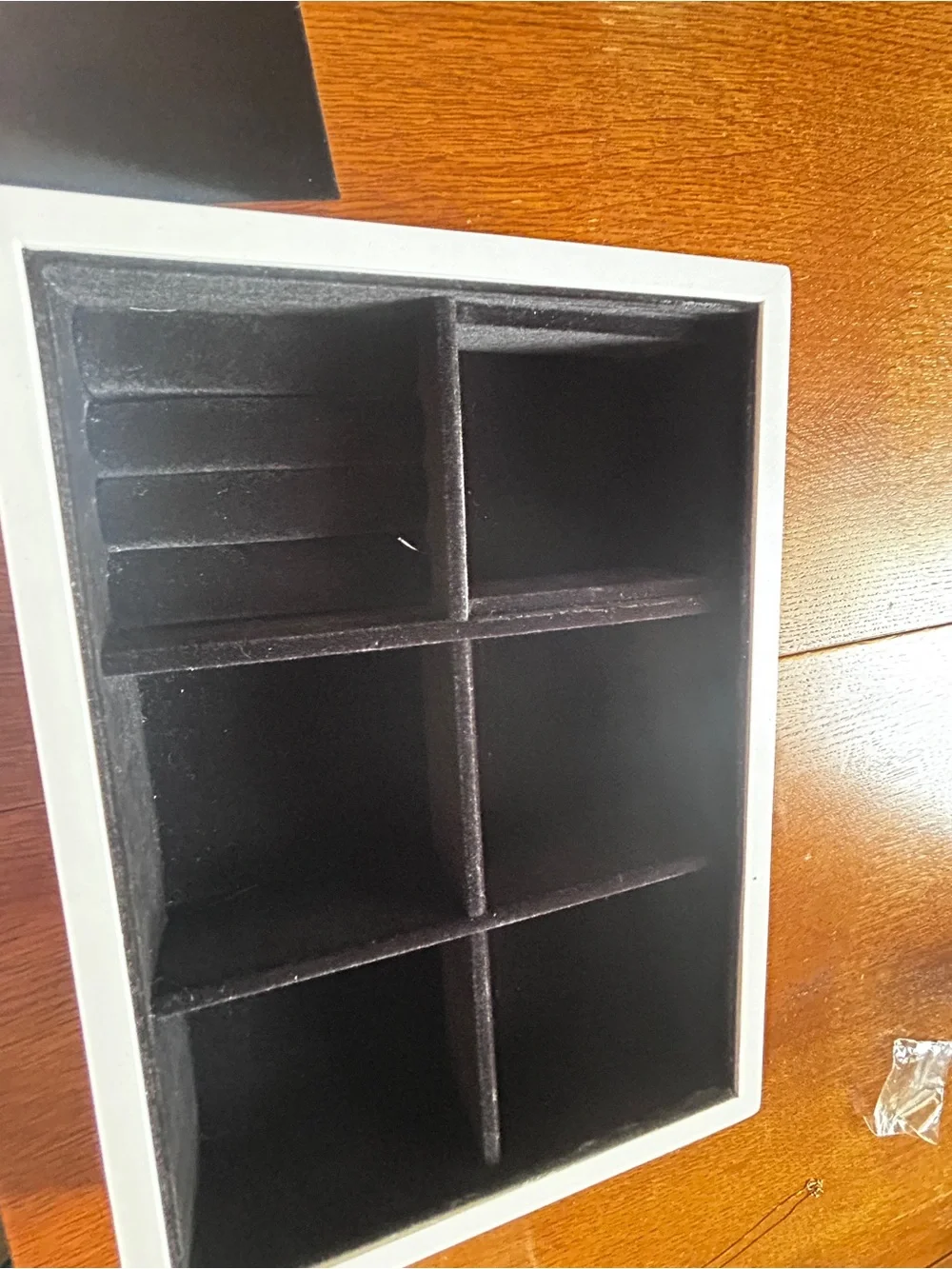 Diane Von Furstenberg Black and White Patterned Jewelry Storage Box